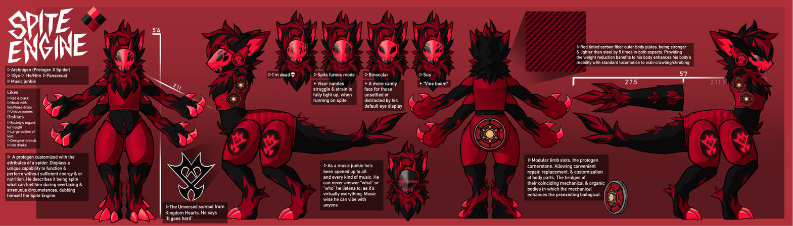 SpiteEngine protogen sona sheet
