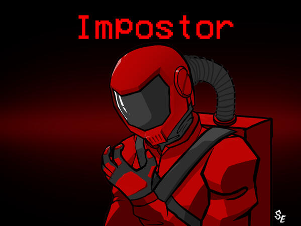 Imposter Chosen, Amongus fanart