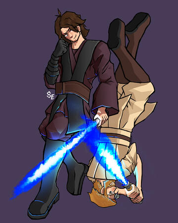 Anakin and Obi-Wan, Star Wars fanart