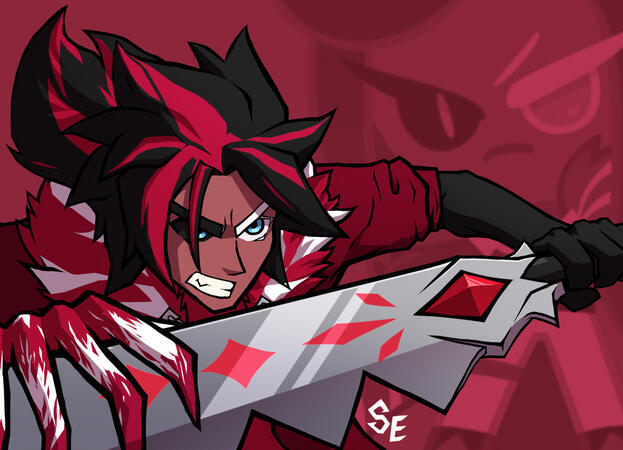 Red Velvet Cookie, Cookie Run Fanart